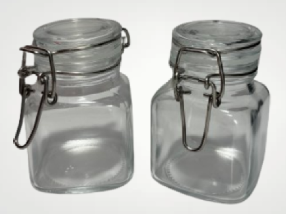 Glazen Potjes 6x