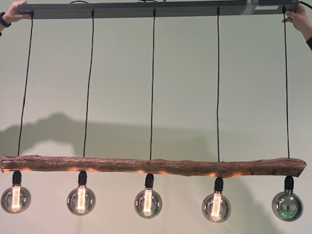 Hanglamp (handgemaakt)