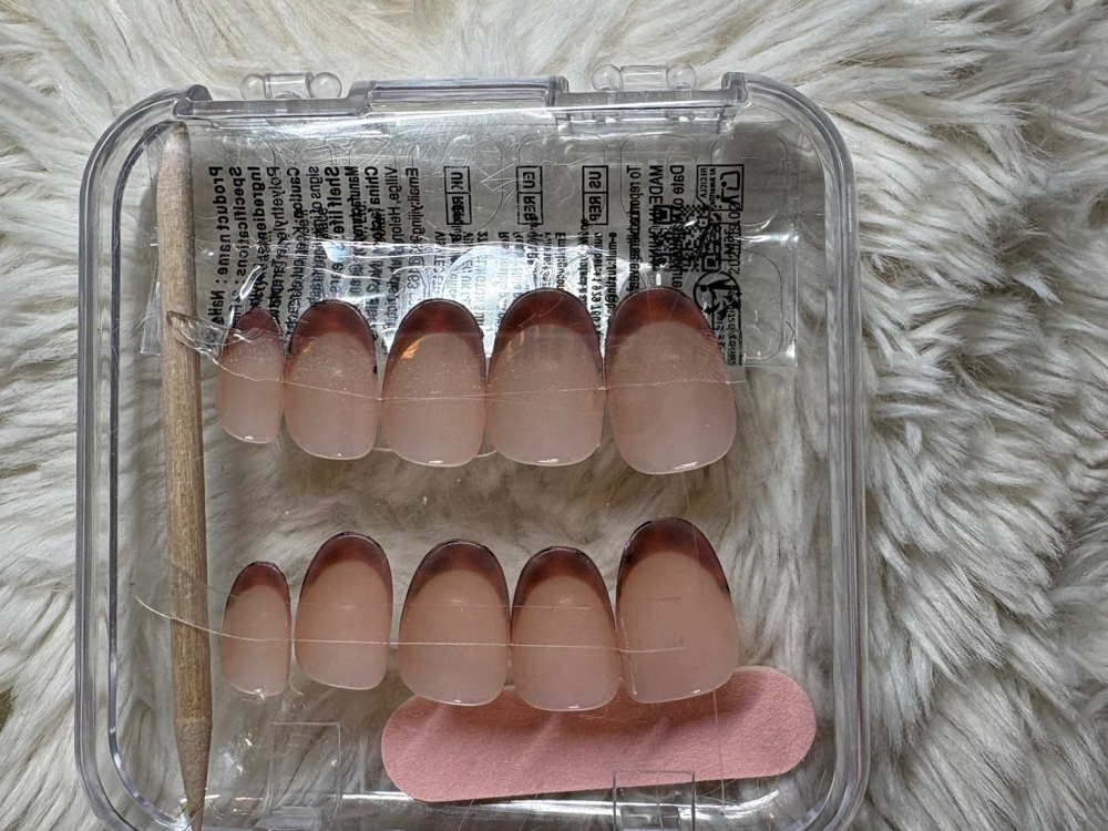 Tijger print french nagels