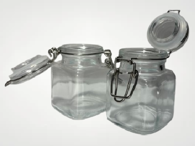 Glazen Potjes 6x