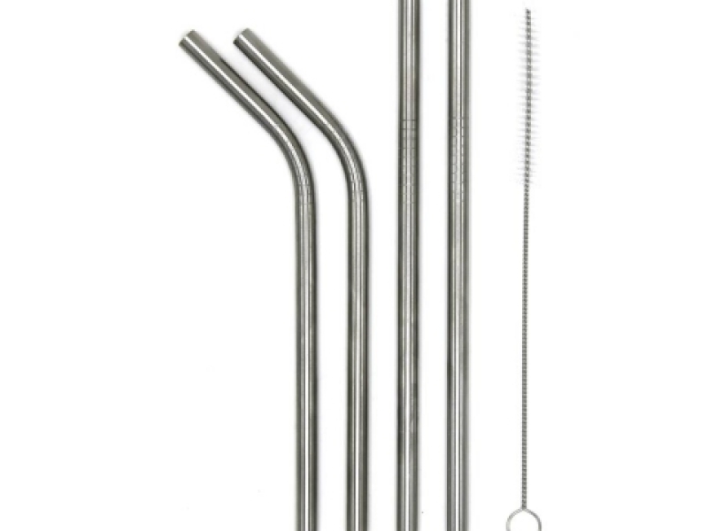 Job en Roel ijzeren rietjes